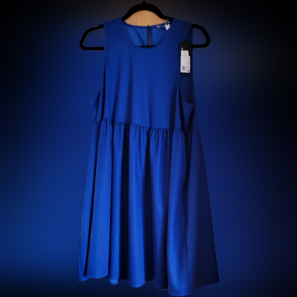 Gianni Bini Blue Midi Dress